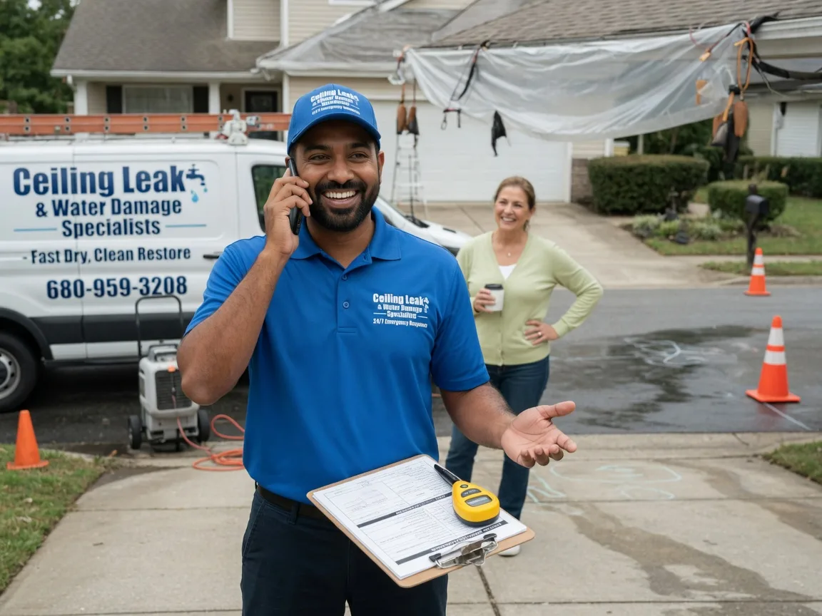Ceiling Leak Cleanup Coal Creek, CO FAQs